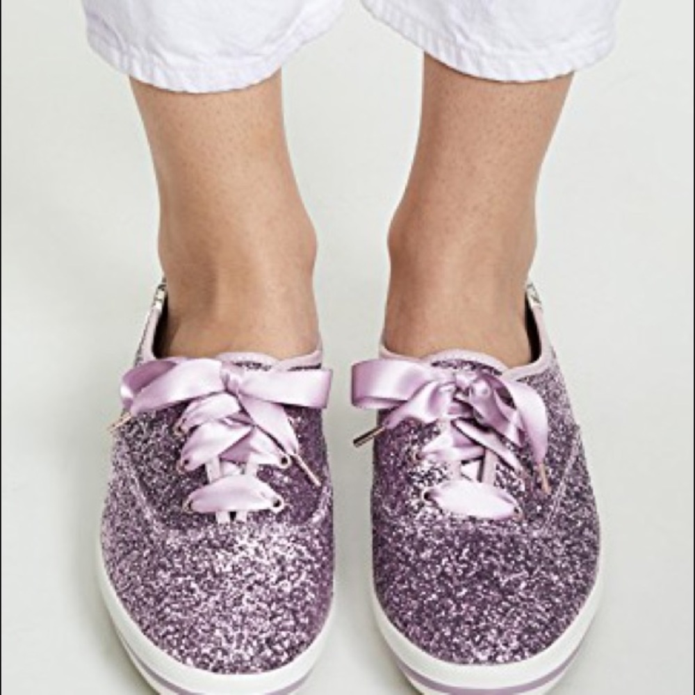 Kate Spade x keds new york glitter sneakers - Picture 2 of 8